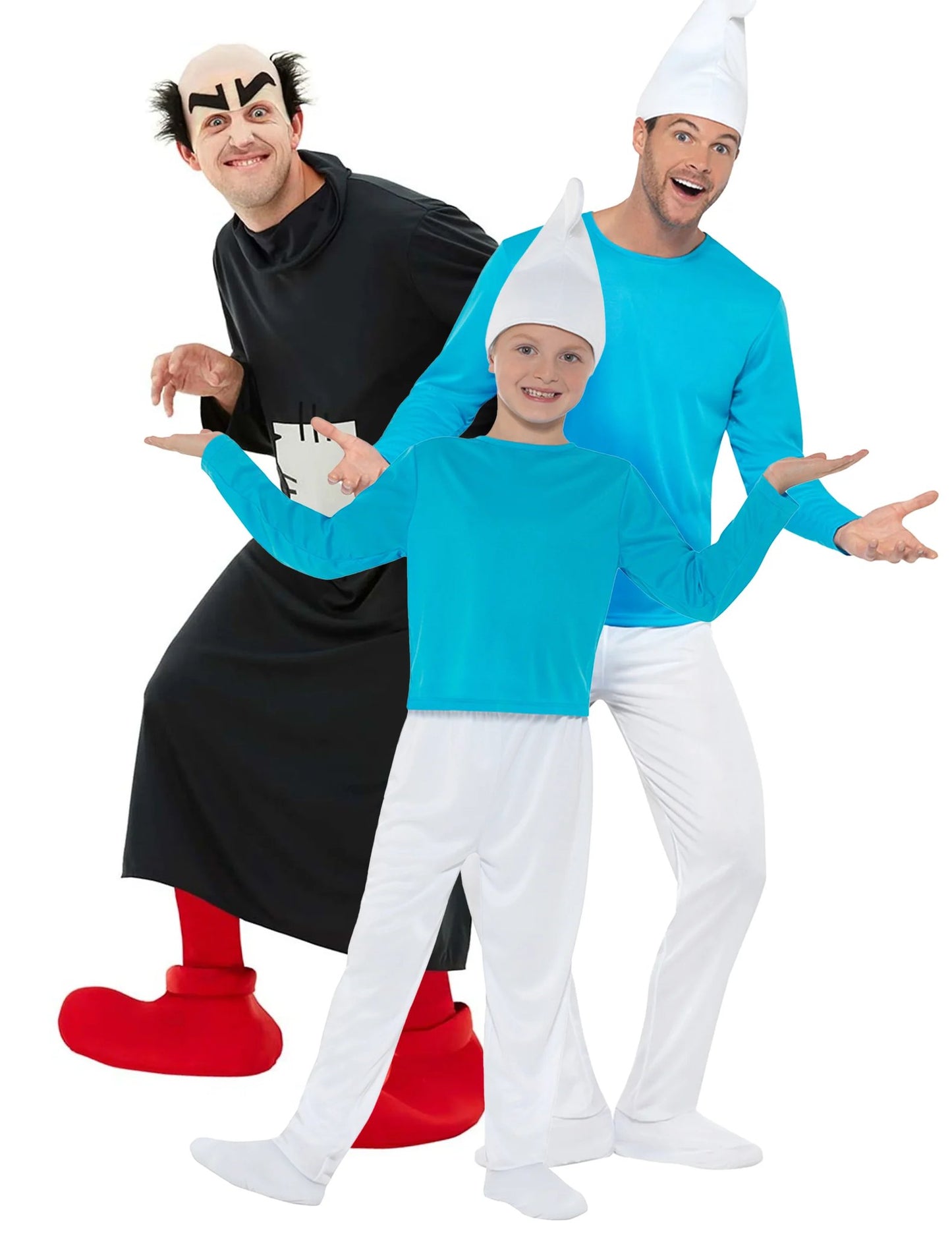 Gargamel and The Smurfs™ -ryhmäasu aikuisille