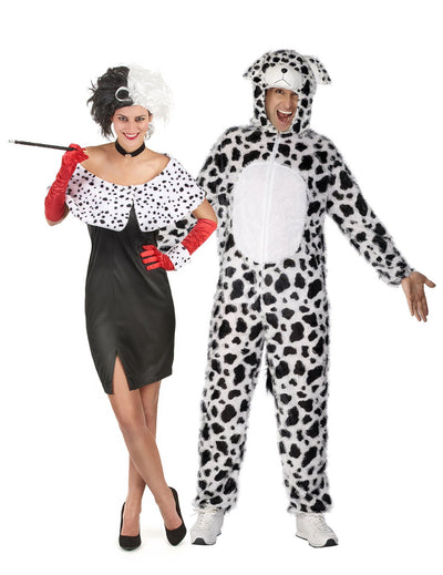 Cruella ja dalmatialainen -pariasu aikuisille