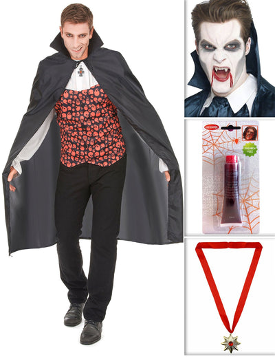 Vampyyrin Halloween setti - Vampyyriasu aikuisille