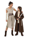 Rey Star Wars™ ja Henkinen mestari -pariasu äidille ja pojalle