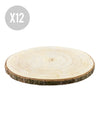 12 luonnonpuukiekkoa 28–33 cm