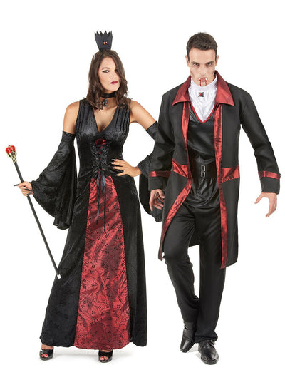 Mustapunaiset vampyyrit- pariasu halloween