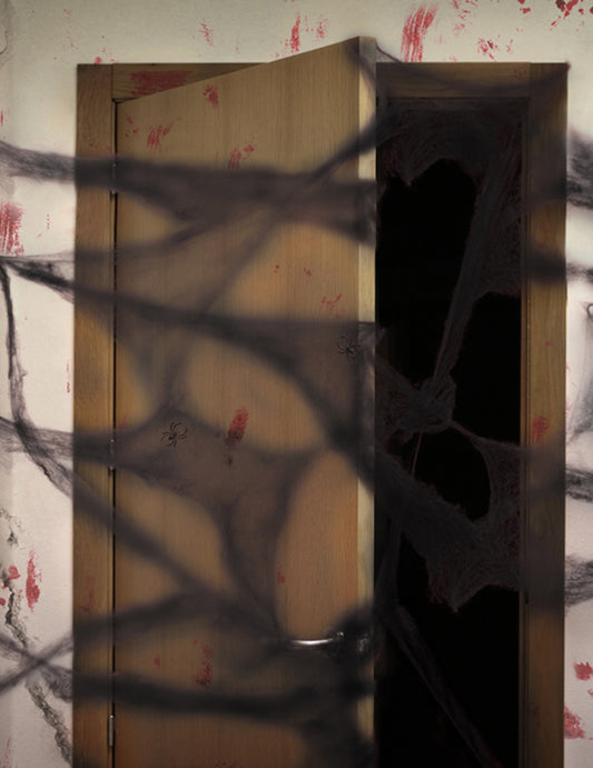 Musta hämähäkinseitti ja hämähäkit 20 g Halloween