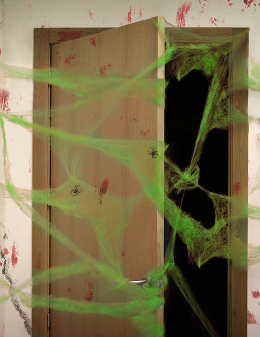 Vihreä hämähäkinseitti ja hämähäkit 20 g Halloween