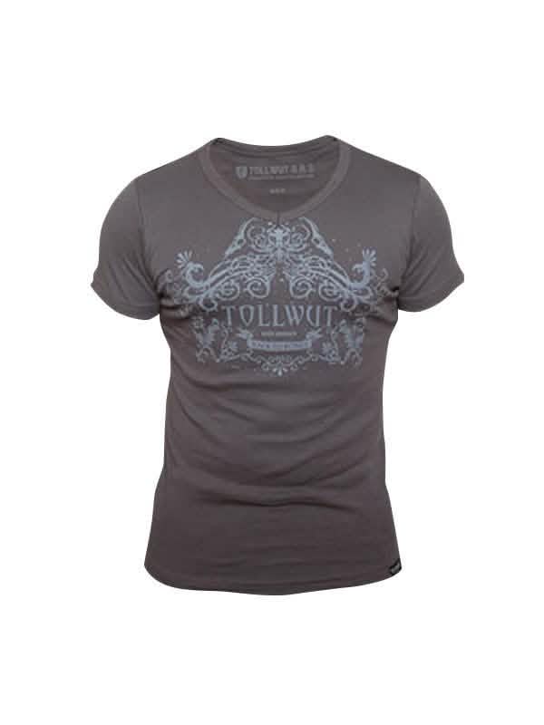 t-paidat street wear BLISS miehet ruskea avec motif graphique