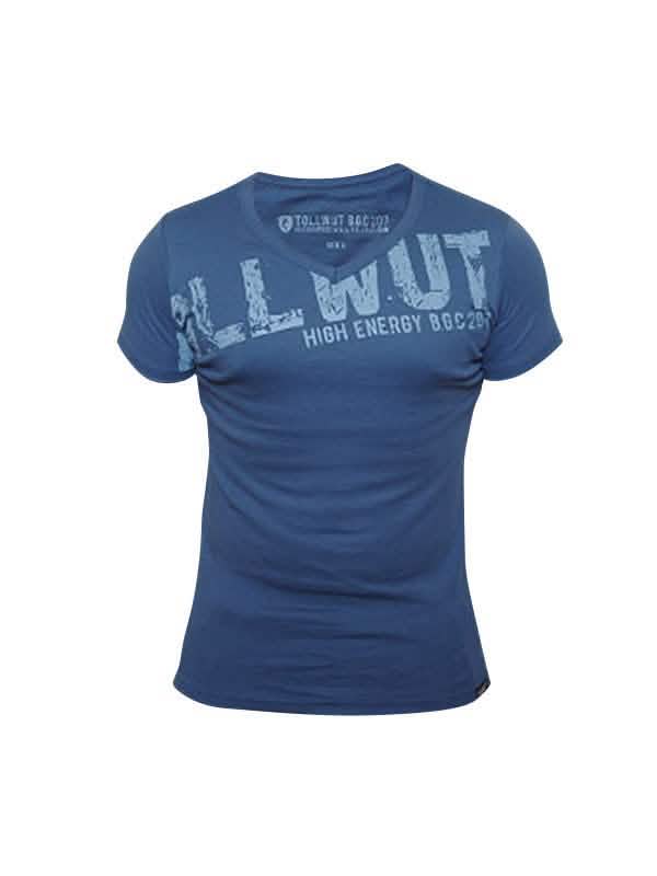 T-paidat Tollwut Street Wear DIRT miehet sininen