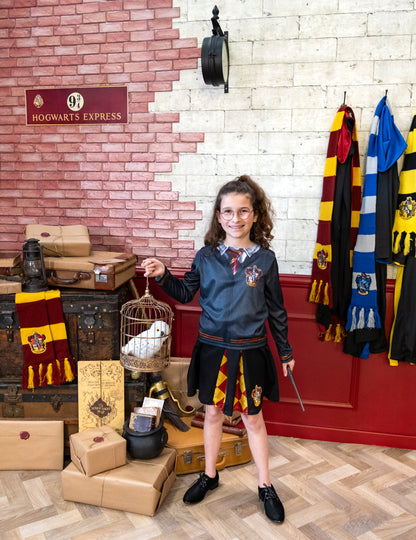 Top avec jupe Gryffondor Harry Potter pour fille gris et rouge