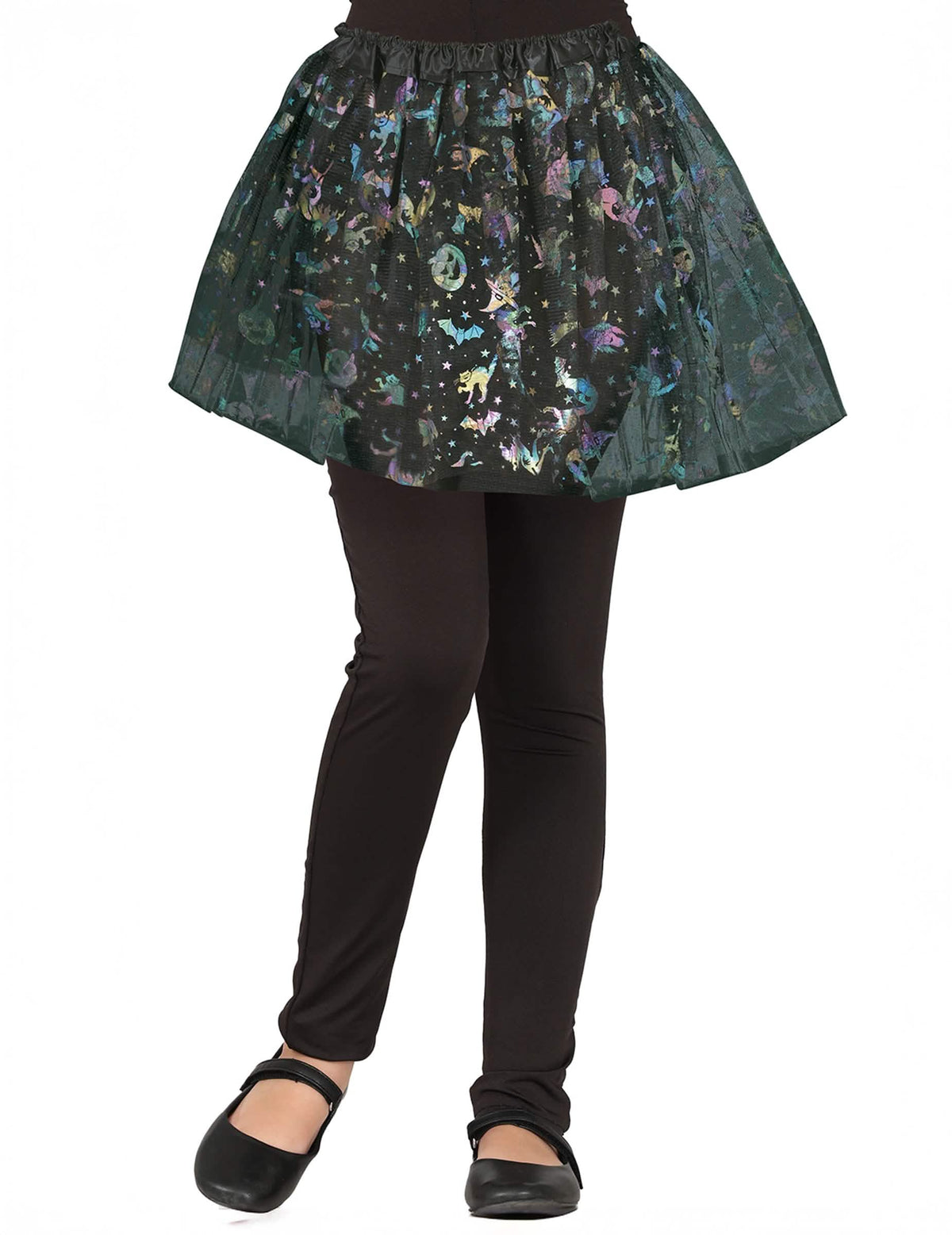 Tutu à motifs Halloween pour fille multicolores