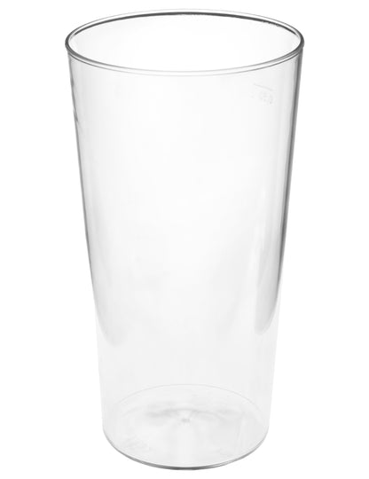 Läpinäkyvä kartiomainen olutlasi 60 cl