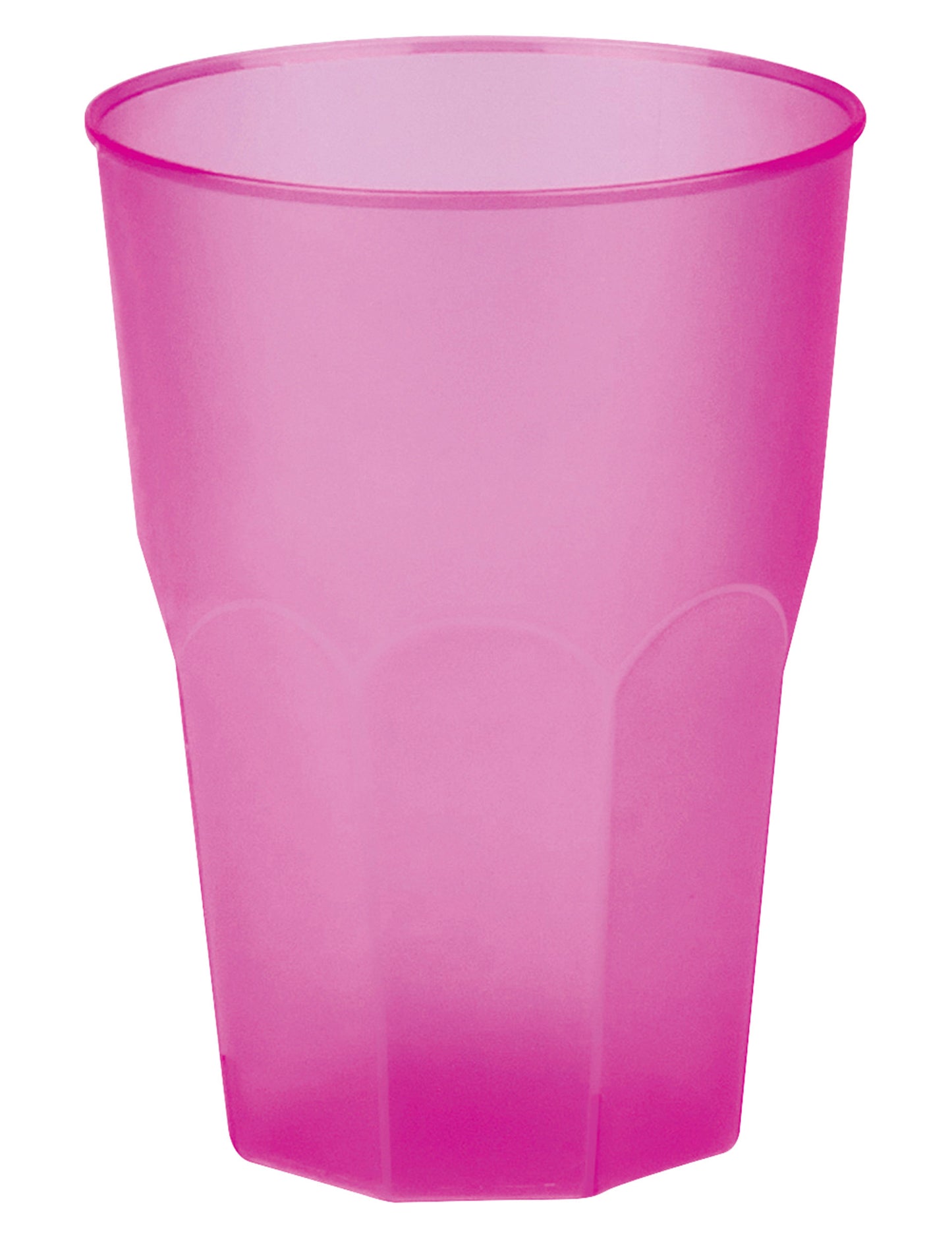 Fuksianvärinen huurrettu cocktail-lasi 42 cl