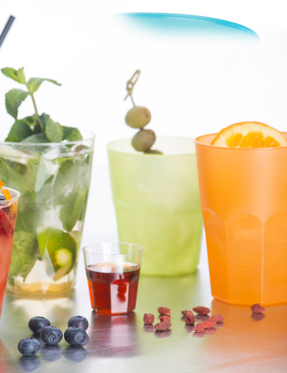 Aniksenvihreä huurrettu cocktail-lasi 42 cl