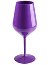 Violetti jalallinen viinilasi 47 cl