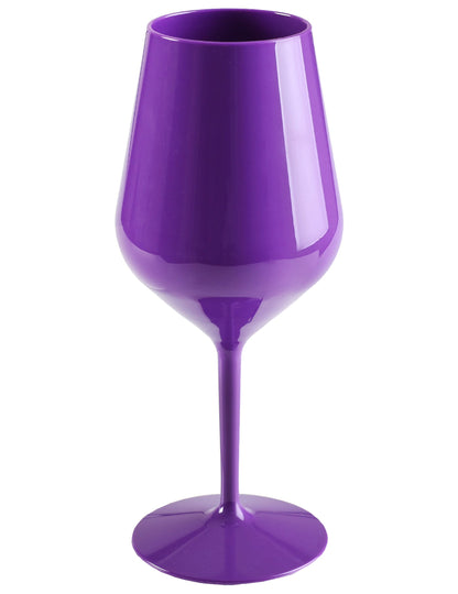 Violetti jalallinen viinilasi 47 cl