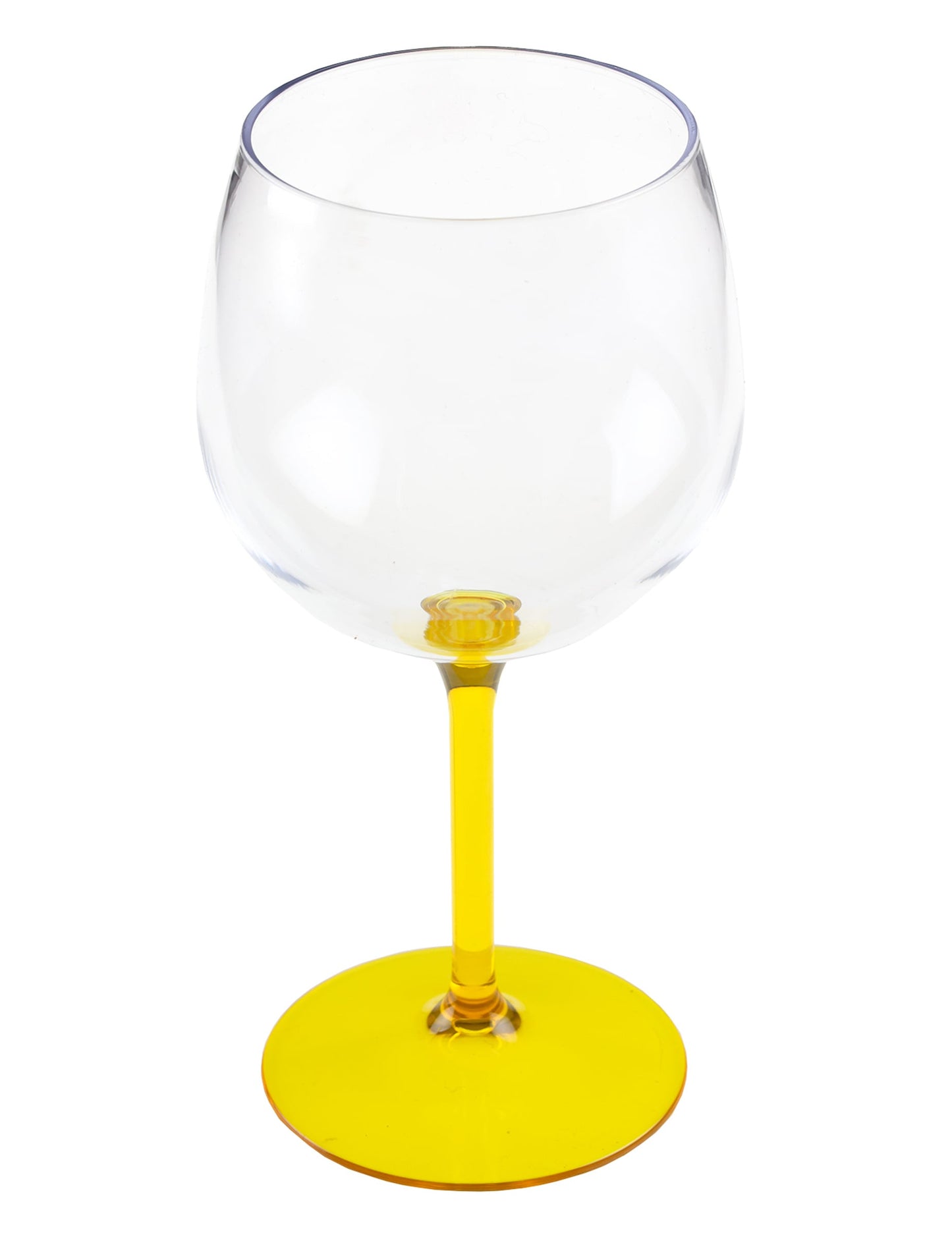 Cocktaillasi balloon muovinen keltainen 58,2 cl