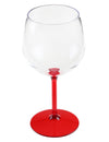 Punainen cocktail-lasi, ballon-malli 58,2 cl