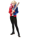 Veste et t-shirt intégré Harley Quinn Suicide Squad pour adolescente rouge et bleu