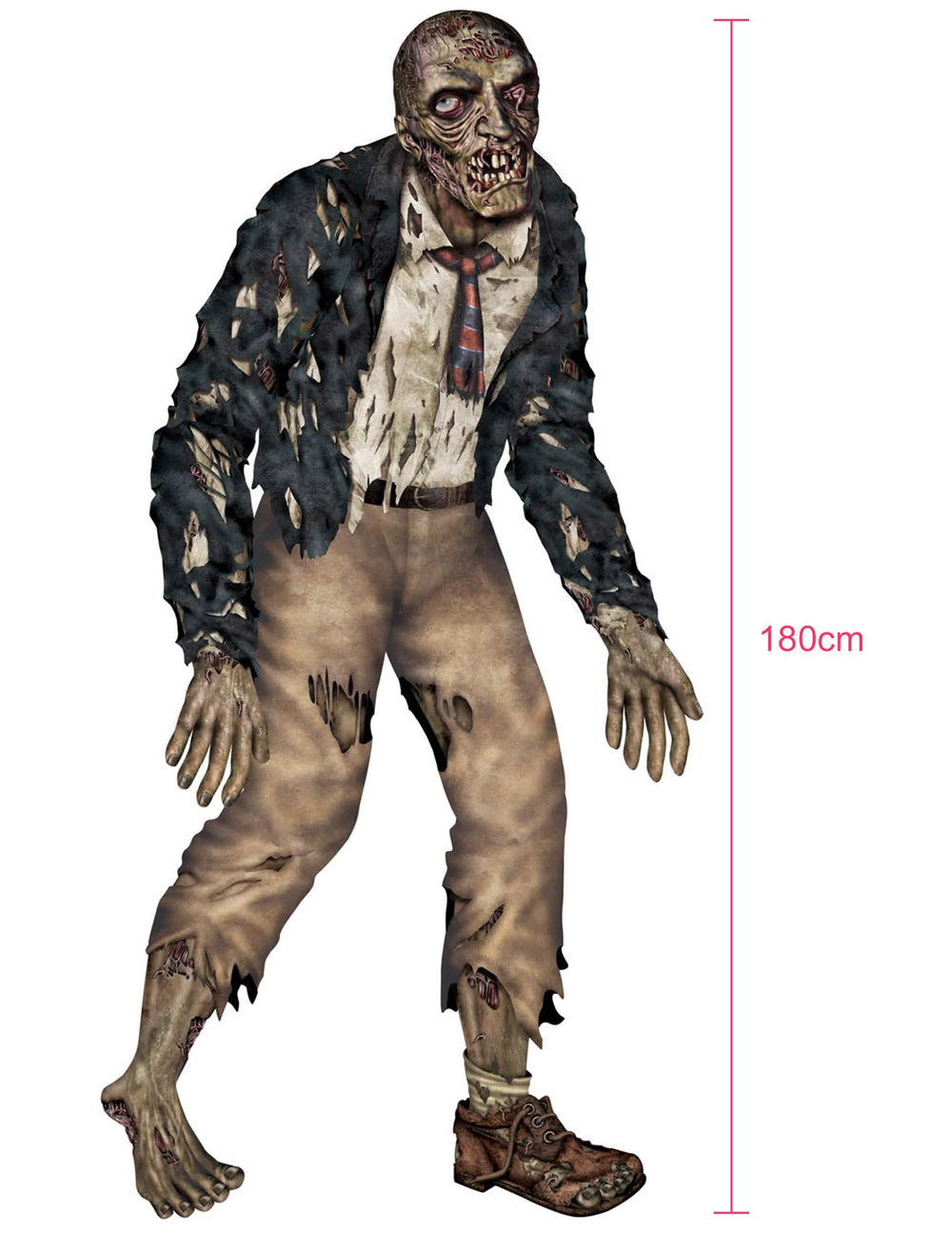 nivelä nivelletystä zombiet halloween-korkeusindikaattori